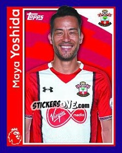 Sticker Maya Yoshida - Premier League Inglese 2017-2018 - Topps