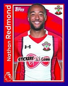 Sticker Nathan Redmond - Premier League Inglese 2017-2018 - Topps