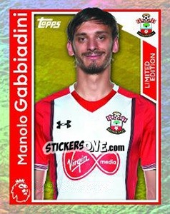 Cromo Manolo Gabbiadini