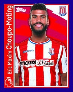 Sticker Eric Maxim Choupo-Moting - Premier League Inglese 2017-2018 n. 246 - Topps