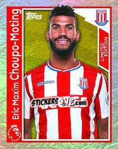 Sticker Eric Maxim Choupo-Moting - Premier League Inglese 2017-2018 n. 246LE - Topps