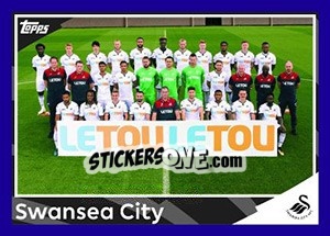 Figurina Team Photo - Premier League Inglese 2017-2018 - Topps