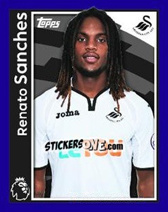 Sticker Renato Sanches - Premier League Inglese 2017-2018 - Topps