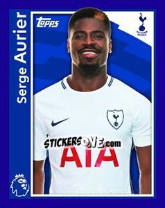 Sticker Serge Aurier - Premier League Inglese 2017-2018 n. 268 - Topps