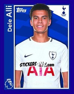 Sticker Dele Alli - Premier League Inglese 2017-2018 n. 277 - Topps