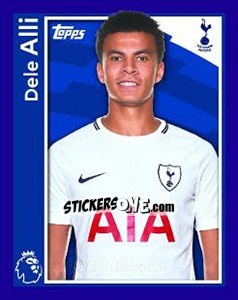 Sticker Dele Alli - Premier League Inglese 2017-2018 - Topps