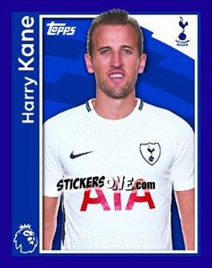 Sticker Harry Kane - Premier League Inglese 2017-2018 - Topps