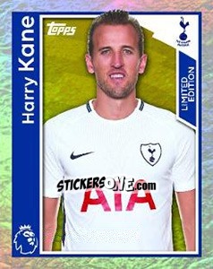 Sticker Harry Kane - Premier League Inglese 2017-2018 n. 279LE - Topps