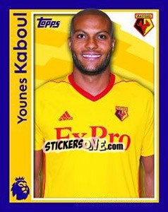 Sticker Younes Kaboul - Premier League Inglese 2017-2018 - Topps