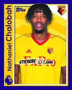 Sticker Nathaniel Chalobah - Premier League Inglese 2017-2018 - Topps