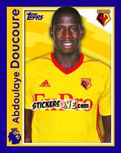 Figurina Abdoulaye Doucore - Premier League Inglese 2017-2018 - Topps