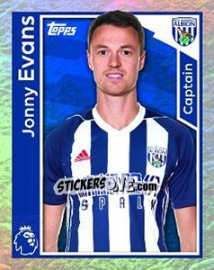 Cromo Jonny Evans - Premier League Inglese 2017-2018 - Topps