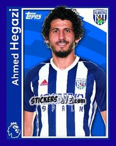 Sticker Ahmed Hegazi - Premier League Inglese 2017-2018 n. 300 - Topps