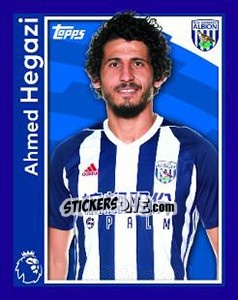 Cromo Ahmed Hegazi - Premier League Inglese 2017-2018 - Topps