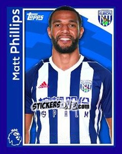 Sticker Matt Phillips - Premier League Inglese 2017-2018 - Topps