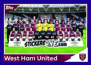 Sticker Team Photo - Premier League Inglese 2017-2018 - Topps