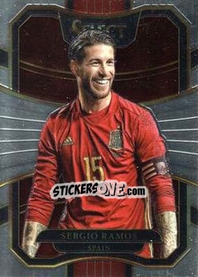 Sticker Sergio Ramos - Select Soccer 2017-2018 n. 4 - Panini