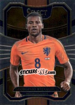 Sticker Georginio Wijnaldum - Select Soccer 2017-2018 n. 8 - Panini