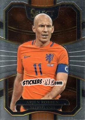 Sticker Arjen Robben - Select Soccer 2017-2018 n. 15 - Panini