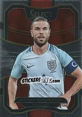 Sticker Jordan Henderson - Select Soccer 2017-2018 n. 18 - Panini