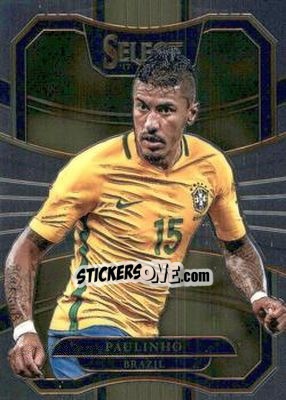 Figurina Paulinho - Select Soccer 2017-2018 - Panini