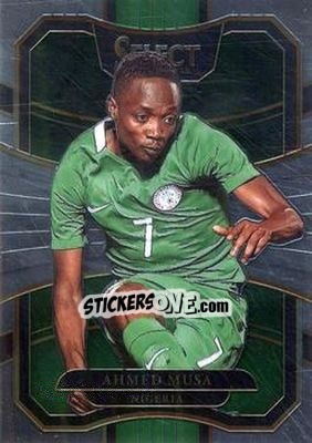 Sticker Ahmed Musa - Select Soccer 2017-2018 n. 58 - Panini