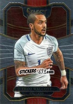 Sticker Theo Walcott - Select Soccer 2017-2018 n. 69 - Panini