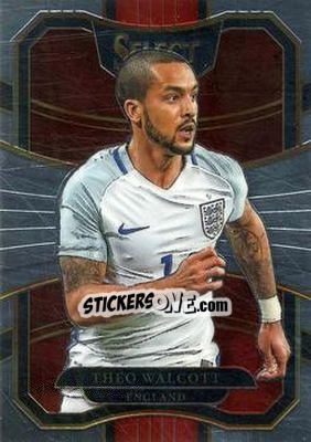 Cromo Theo Walcott - Select Soccer 2017-2018 - Panini