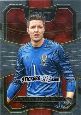 Sticker Wayne Hennessey - Select Soccer 2017-2018 n. 71 - Panini