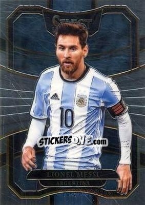 Sticker Lionel Messi - Select Soccer 2017-2018 n. 76 - Panini
