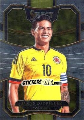 Sticker James Rodriguez - Select Soccer 2017-2018 n. 80 - Panini