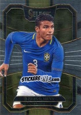 Sticker Thiago Silva - Select Soccer 2017-2018 n. 84 - Panini