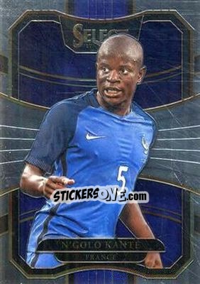 Sticker N'Golo Kante - Select Soccer 2017-2018 n. 87 - Panini