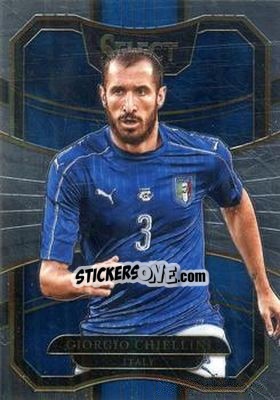 Sticker Giorgio Chiellini - Select Soccer 2017-2018 n. 90 - Panini