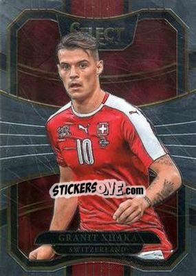 Sticker Granit Xhaka - Select Soccer 2017-2018 n. 97 - Panini