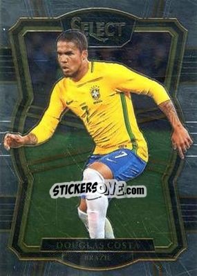 Sticker Douglas Costa - Select Soccer 2017-2018 - Panini