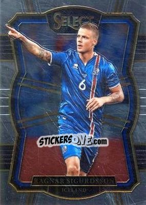 Sticker Ragnar Sigurdsson - Select Soccer 2017-2018 n. 107 - Panini