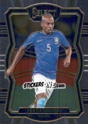 Sticker Fernandinho - Select Soccer 2017-2018 n. 114 - Panini