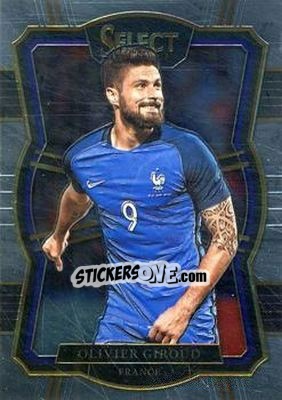 Sticker Olivier Giroud - Select Soccer 2017-2018 - Panini