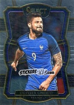 Sticker Olivier Giroud - Select Soccer 2017-2018 n. 115 - Panini