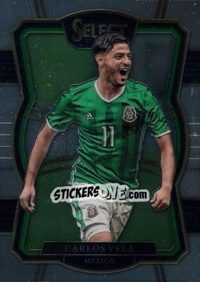 Sticker Carlos Vela - Select Soccer 2017-2018 - Panini