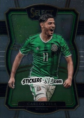 Figurina Carlos Vela - Select Soccer 2017-2018 - Panini