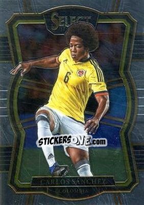 Sticker Carlos Sanchez - Select Soccer 2017-2018 n. 121 - Panini