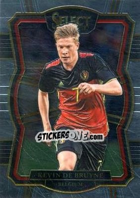 Sticker Kevin De Bruyne - Select Soccer 2017-2018 n. 122 - Panini