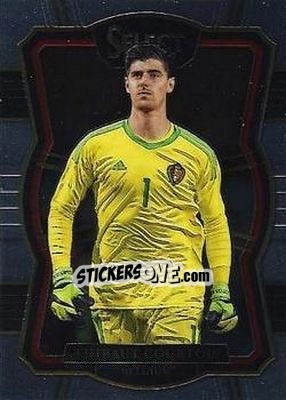 Sticker Thibaut Courtois - Select Soccer 2017-2018 n. 125 - Panini