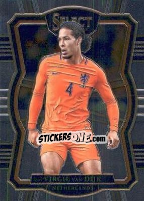 Sticker Virgil van Dijk - Select Soccer 2017-2018 - Panini