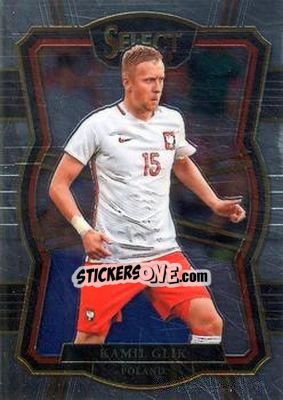 Sticker Kamil Glik - Select Soccer 2017-2018 n. 133 - Panini