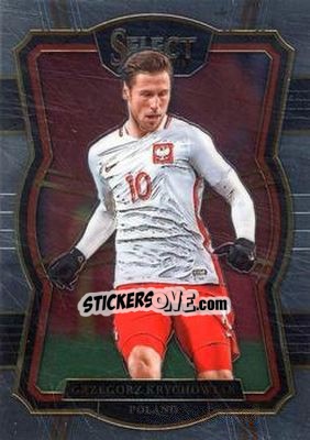 Sticker Grzegorz Krychowiak - Select Soccer 2017-2018 n. 142 - Panini