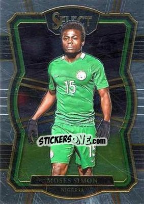 Sticker Moses Simon - Select Soccer 2017-2018 - Panini