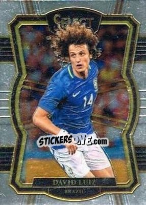 Cromo David Luiz - Select Soccer 2017-2018 - Panini